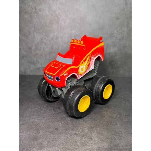 Fisher Price Blaze & the Monster Machines Slam & Go Speed Light Blaze - Picture 1 of 6